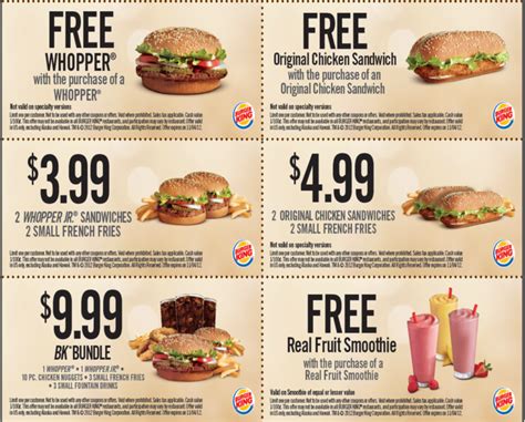 whopper coupons burger king